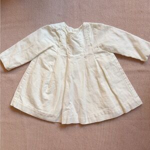 Jacadi Cream Baby Dress